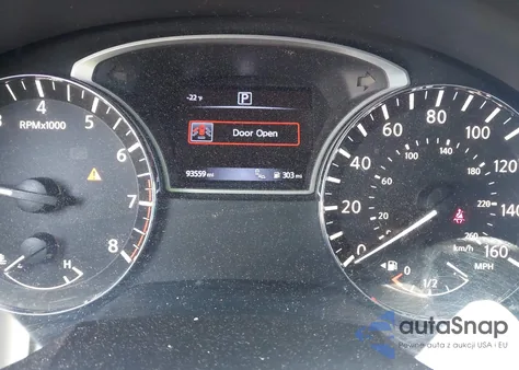 2016 Nissan Altima 2.5 Sv z USA, uszkodzony, nr VIN 1N4AL3AP2GC112452